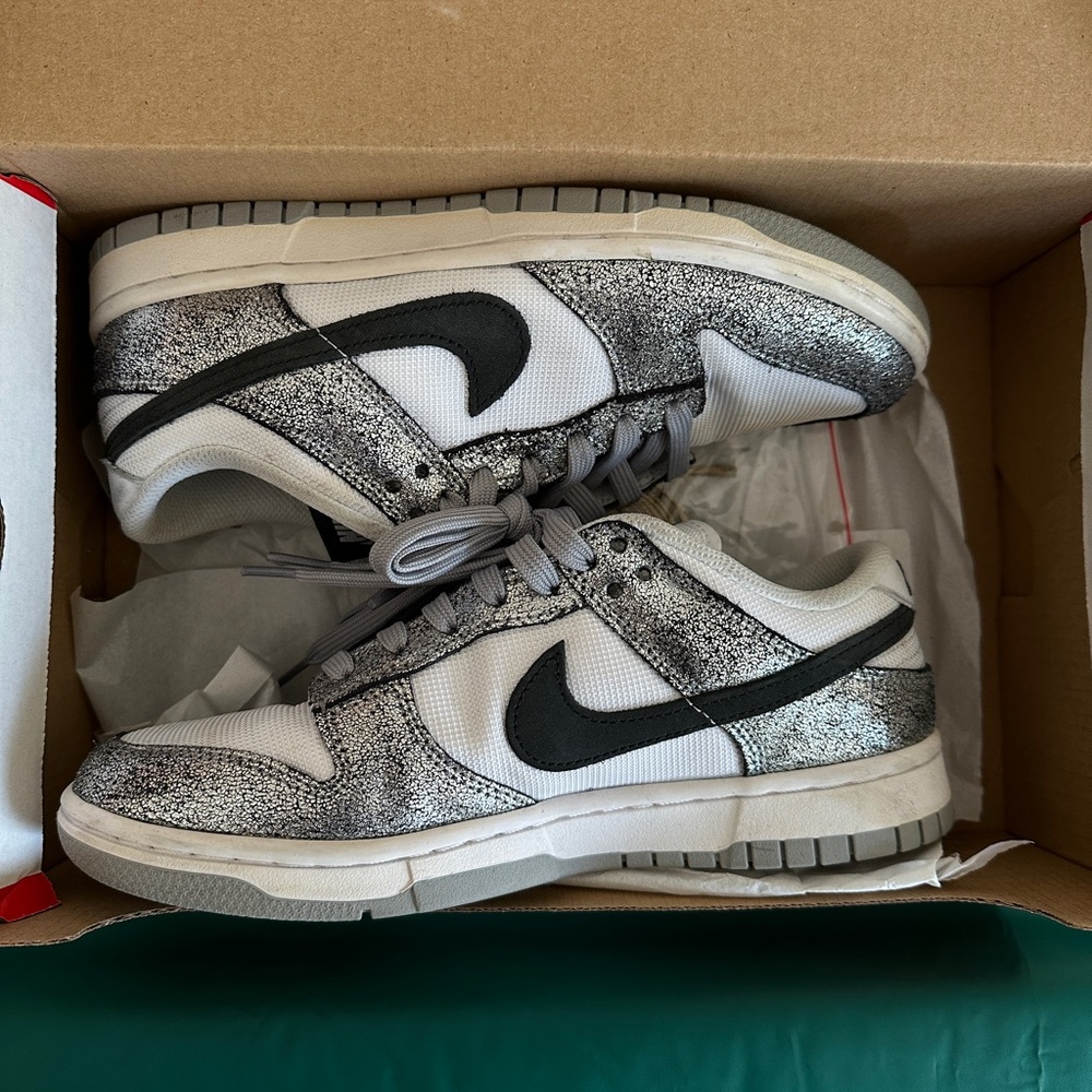 Golden gal nike dunks